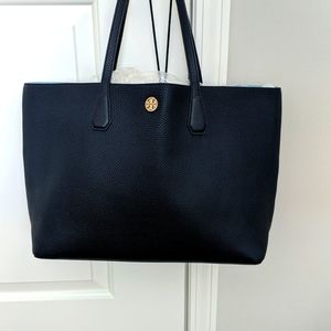 Tory Burch Perry Tote Navy Retail $428